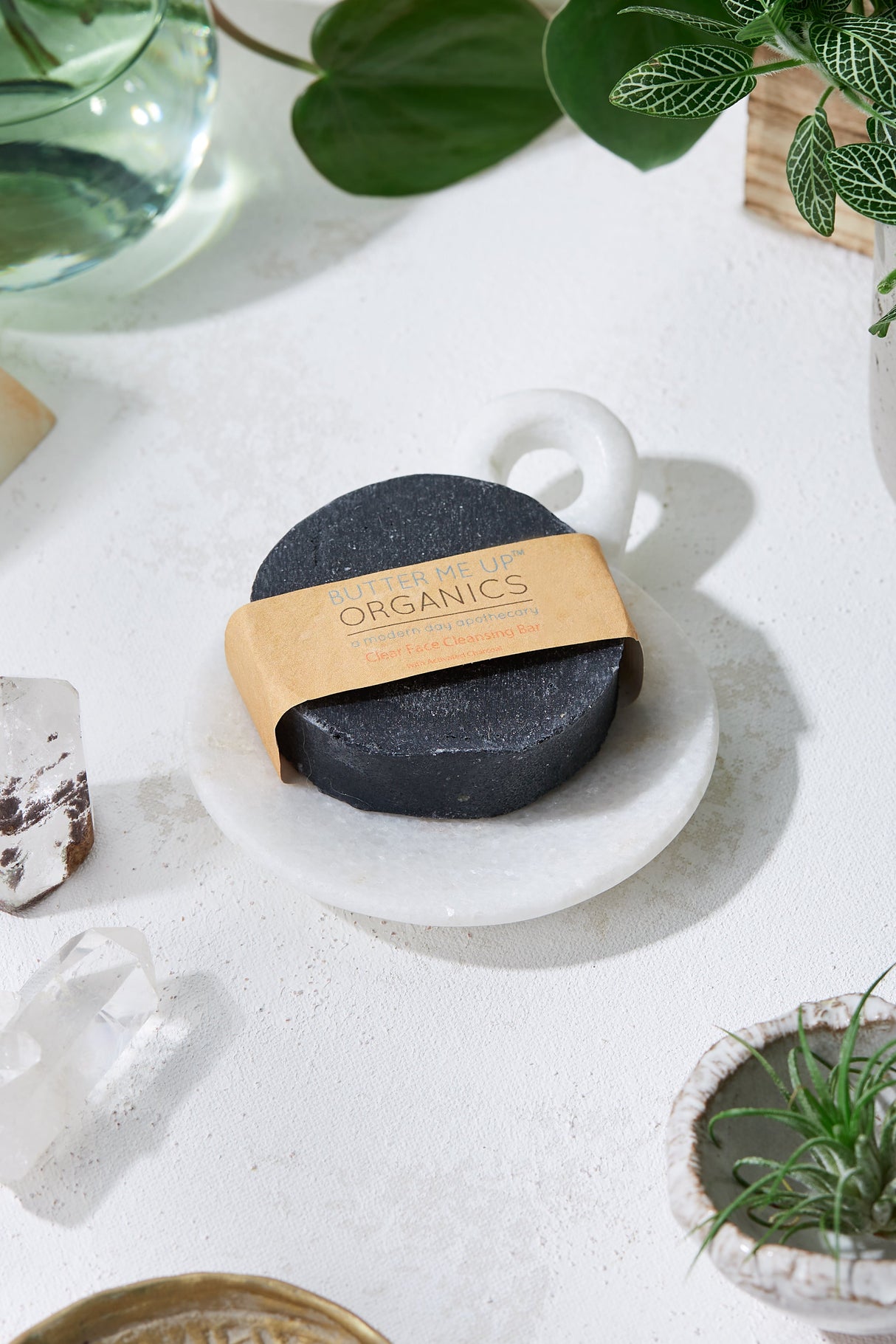 Face Wash Organic Activated Charcoal Face Soap from Butter Me Up Organics