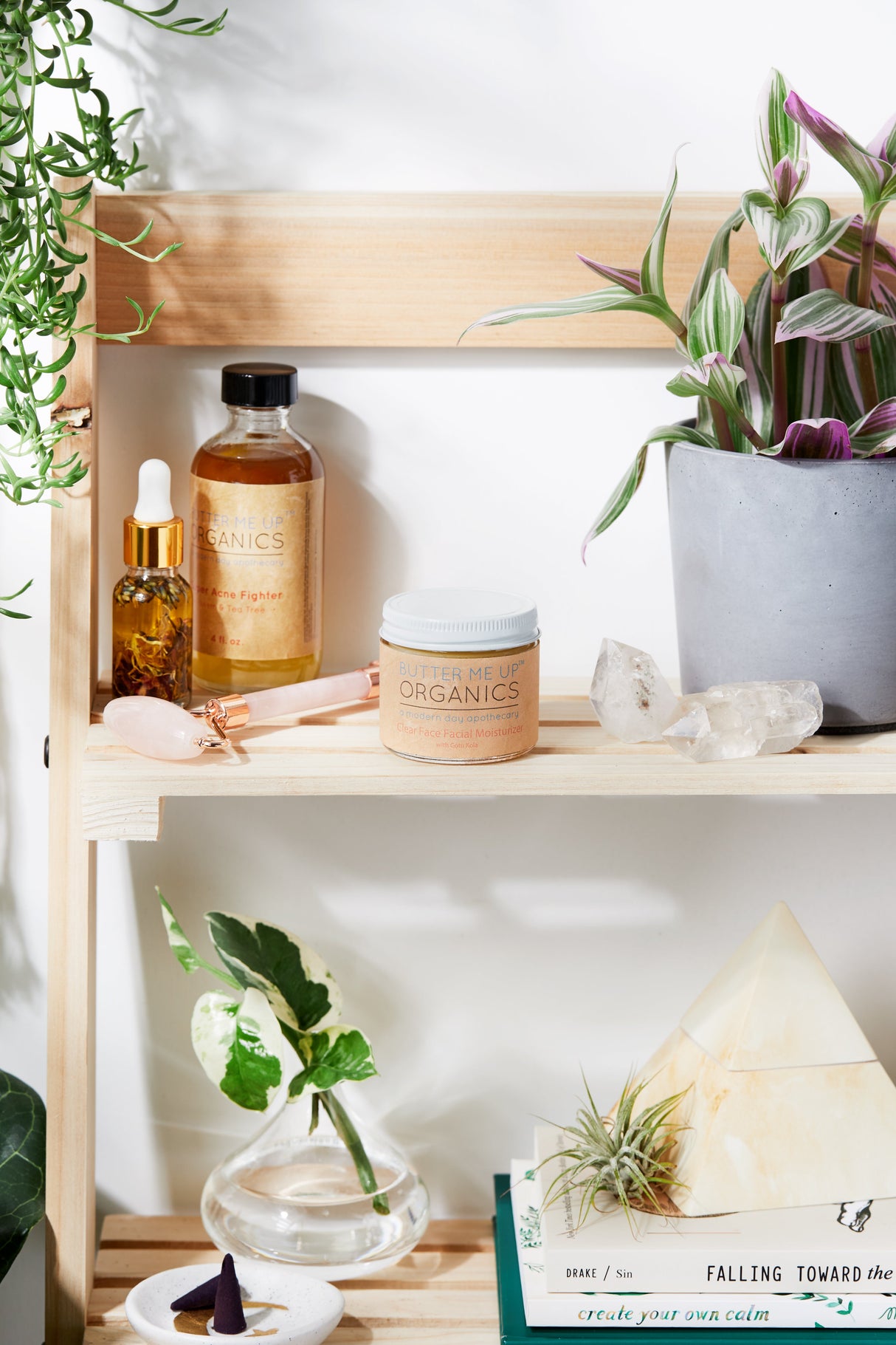 Clear Face Moisturizer / Face Cream Facial Moisturizer Organic from Butter Me Up Organics