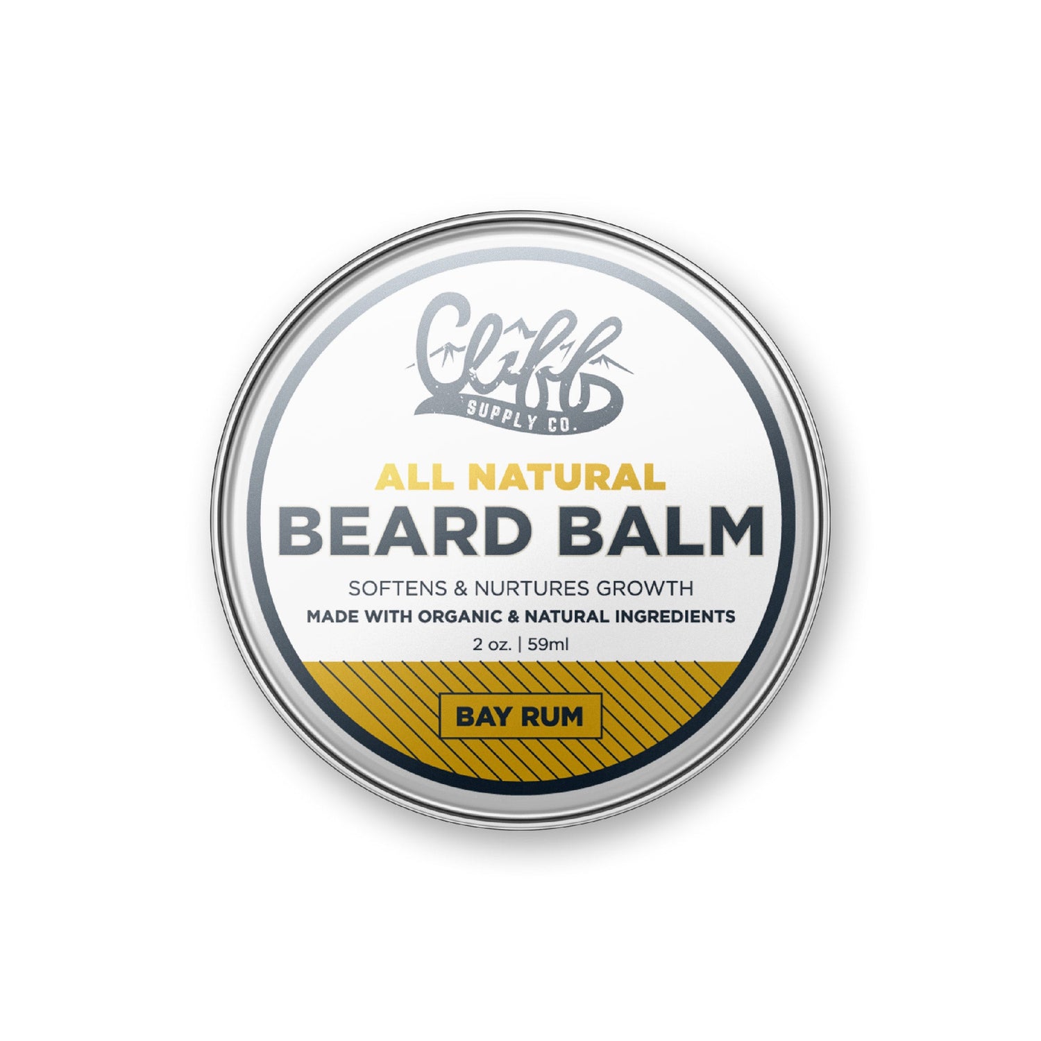 Beard Balm Puck - Bay Rum from Cliff Supply
