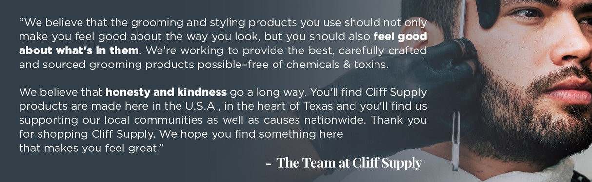 Beard Balm Puck - Cedar Musk from Cliff Supply