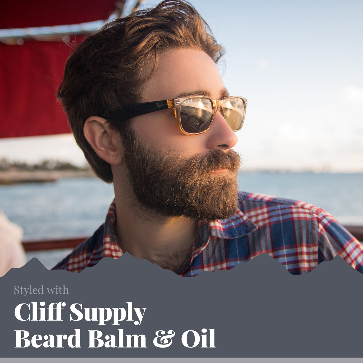 Beard Balm Puck - Cedar Musk from Cliff Supply