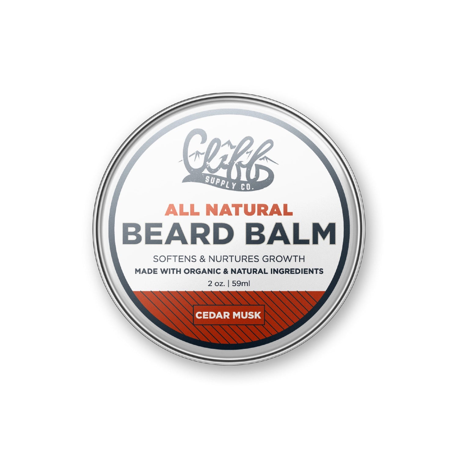 Beard Balm Puck - Cedar Musk from Cliff Supply