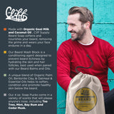 Beard Wash Brick - Bay Rum from Cliff Supply