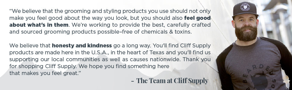 Beard Wash Brick - Mint from Cliff Supply
