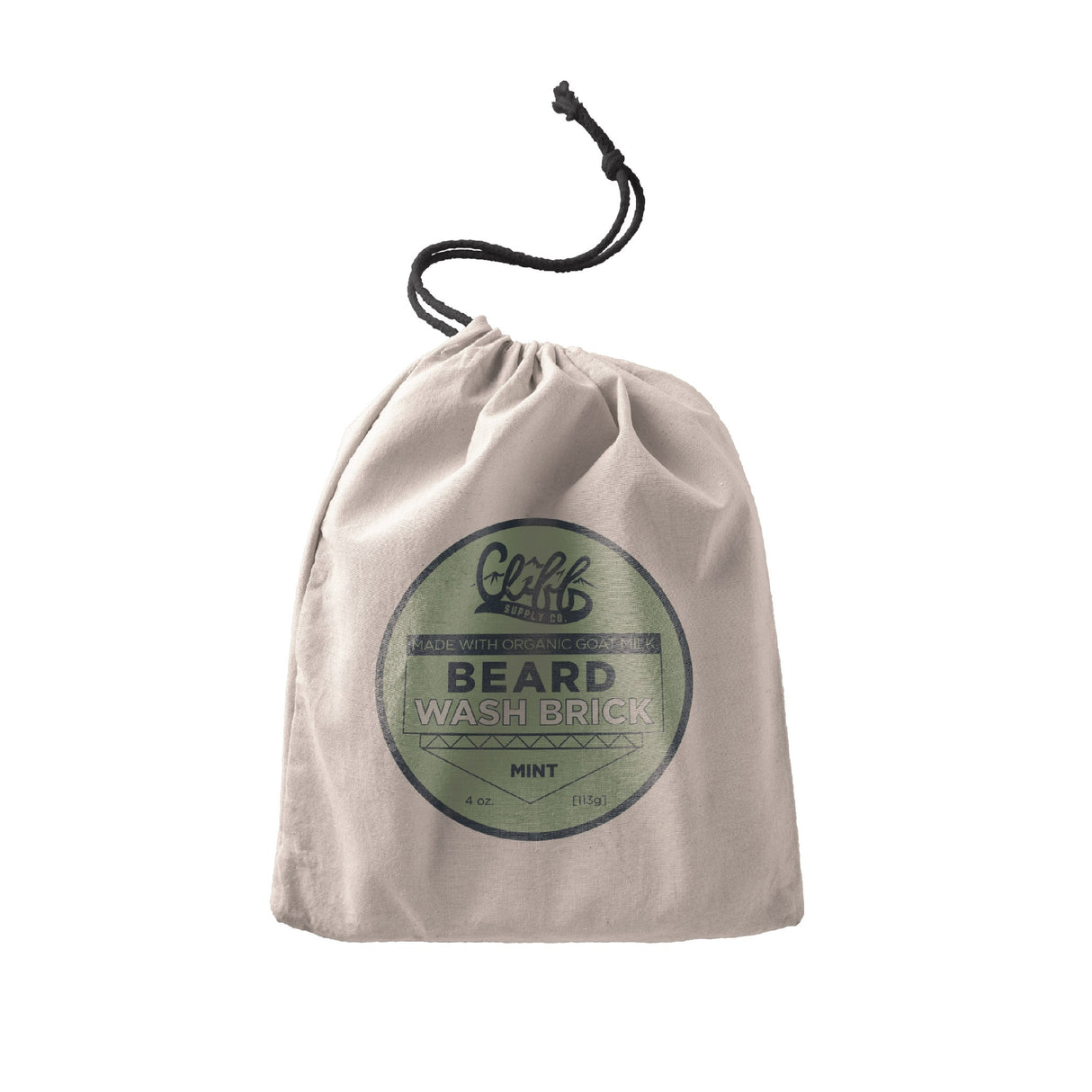 Beard Wash Brick - Mint from Cliff Supply