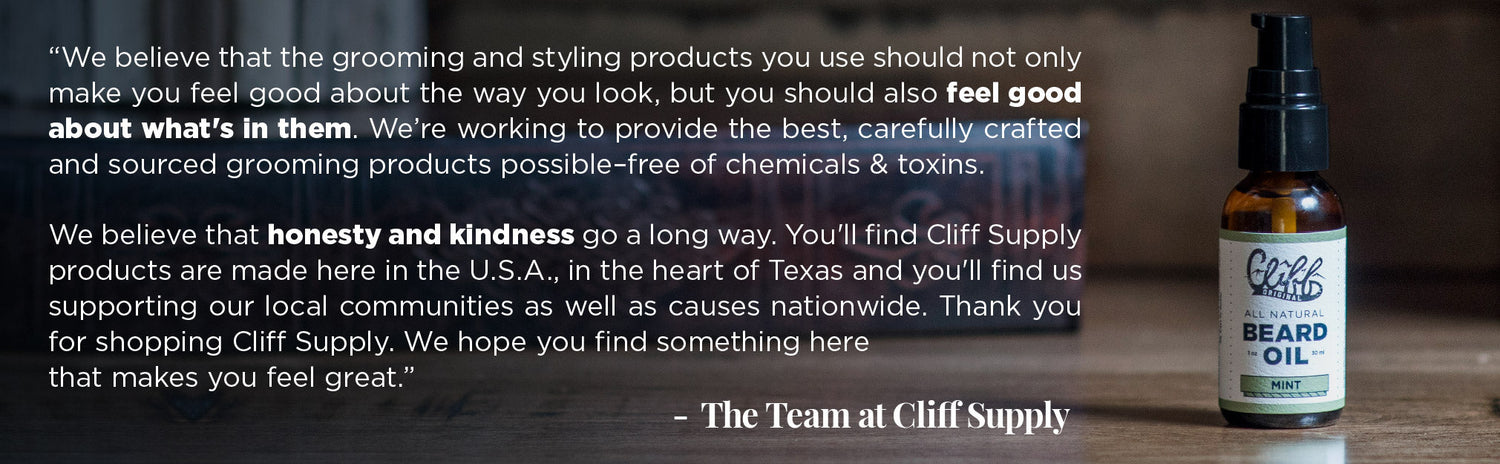 Beard Oil - Mint from Cliff Supply