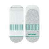 The Cloud 9 | White Stay Weird Heel Hammock™ Ankle Socks from Shinesty