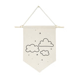 Clouds Hanging Wall Banner from The Cotton & Canvas Co.