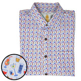 Super Stretch - Cocktails & Martinis Hawaiian Shirt from Tropical Bros