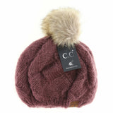 Basket Weaved Knitted C.C Beret from Madeline Love