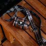Frenchie Poo Bag Holder - Cocoa Plaid from Frenchie Bulldog