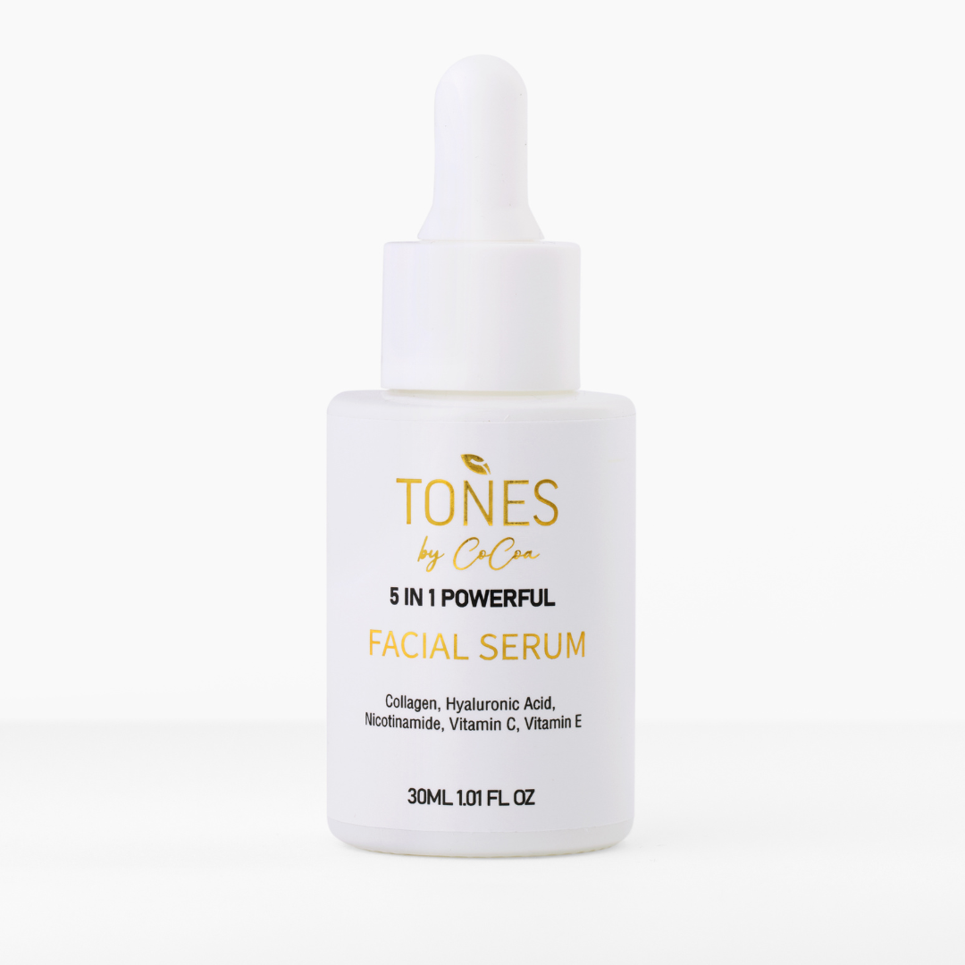 Powerful 5 in 1 Collagen Facial Serum From Tones by Cocoa