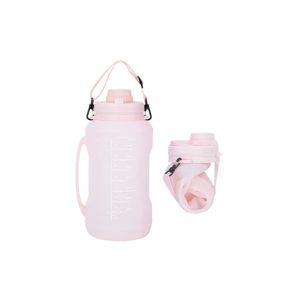 Collapsible Large Capacity Travel Water Bottle 67oz from Cool Gadget