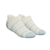 The College Ruled | Stripe Heel Hammock™ Ankle Socks from Shinesty