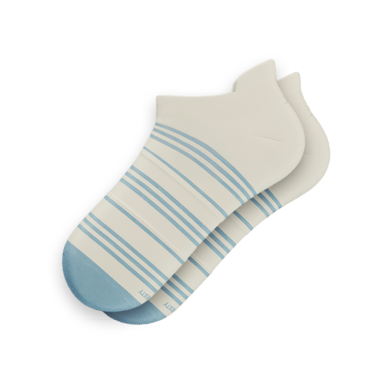 The College Ruled | Stripe Heel Hammock™ Ankle Socks from Shinesty