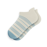 The College Ruled | Stripe Heel Hammock™ Ankle Socks from Shinesty