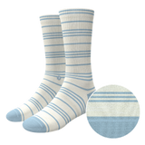 The College Ruled | Stripe Heel Hammock™ Crew Socks from Shinesty