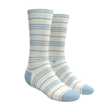 The College Ruled | Stripe Heel Hammock™ Crew Socks from Shinesty