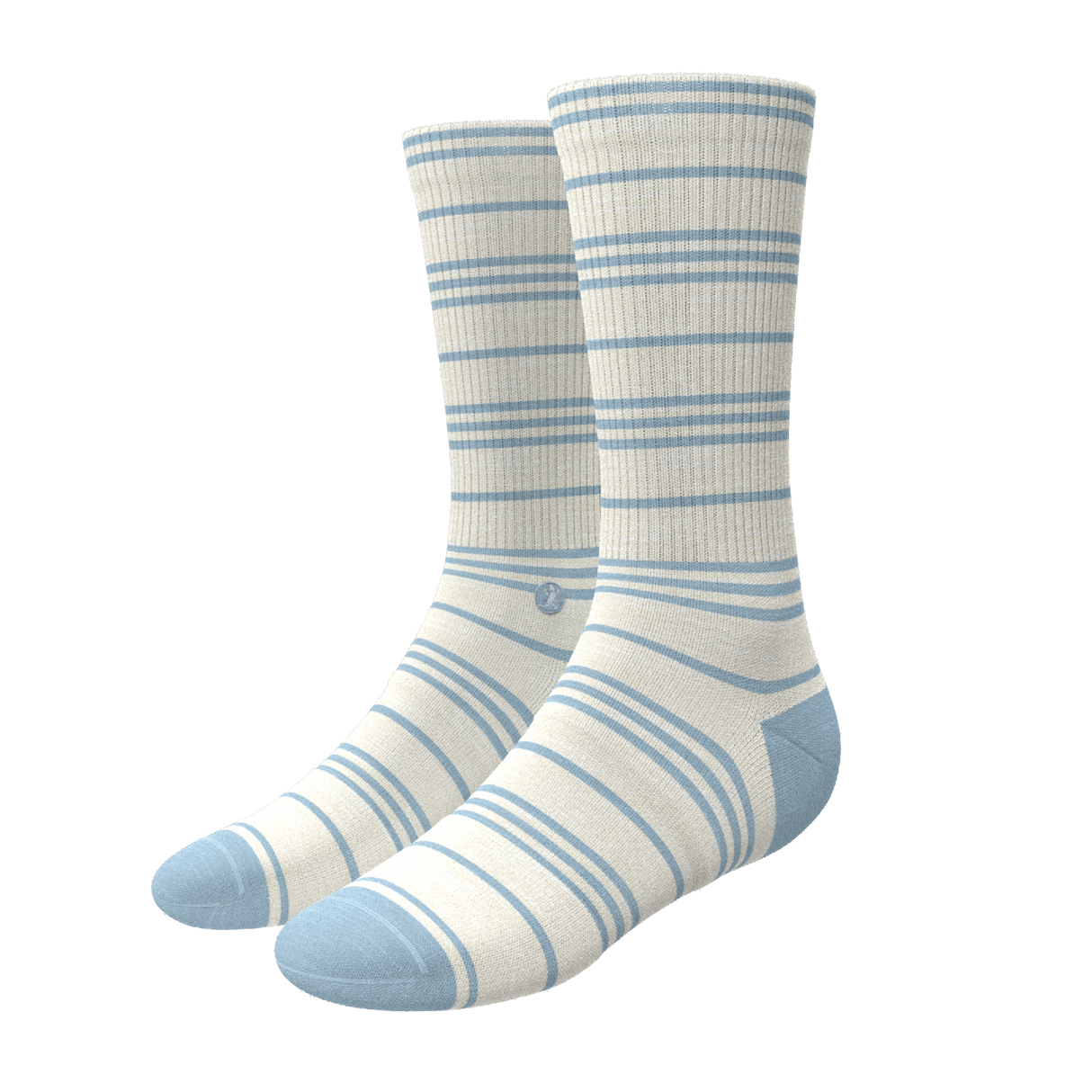 The College Ruled | Stripe Heel Hammock™ Crew Socks from Shinesty