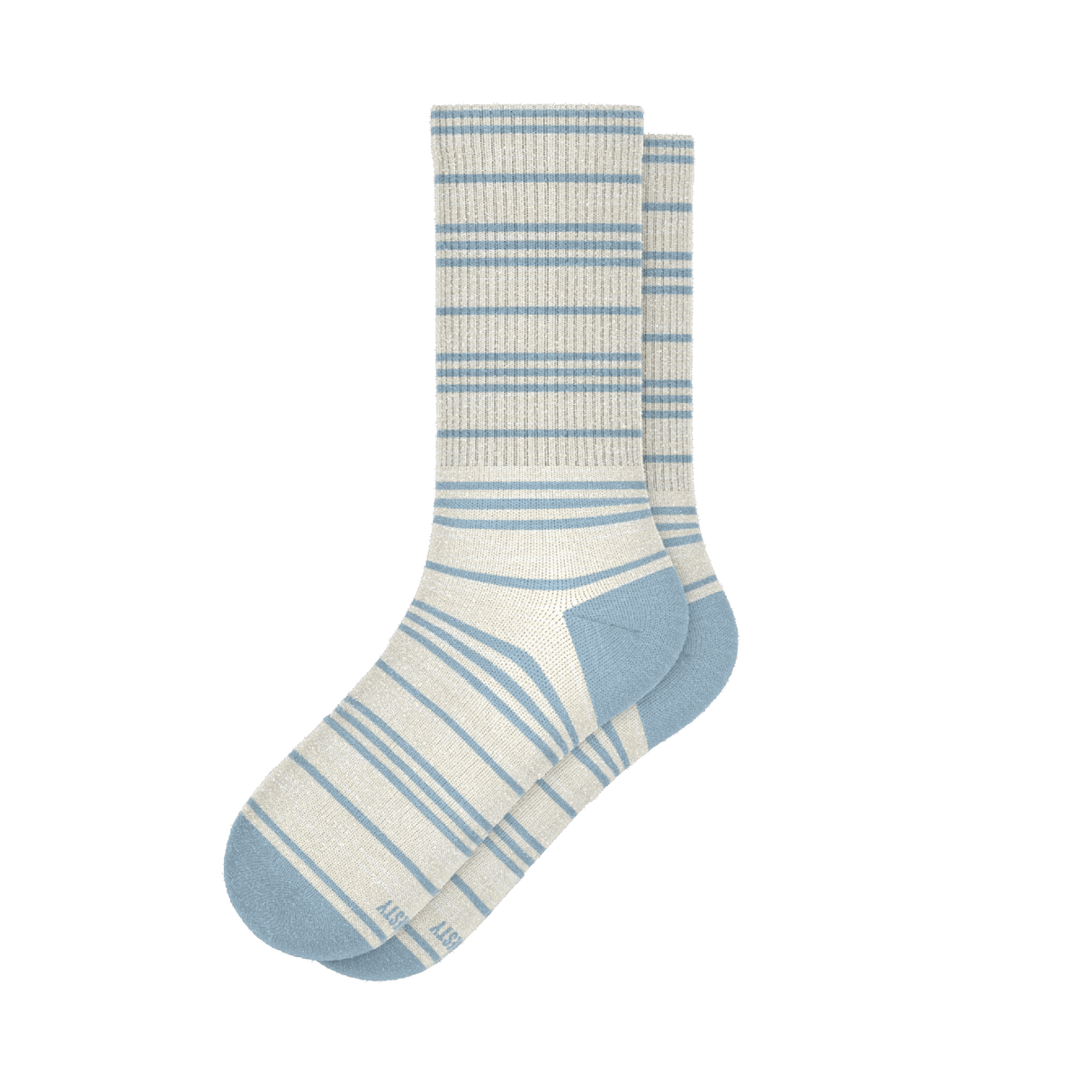 The College Ruled | Stripe Heel Hammock™ Crew Socks from Shinesty