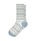 The College Ruled | Stripe Heel Hammock™ Crew Socks from Shinesty
