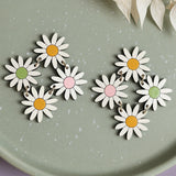 Colorful Daisy Chain Earrings from LE CHIC MIAMI