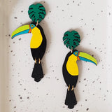 Toucan Stud Dangles from LE CHIC MIAMI