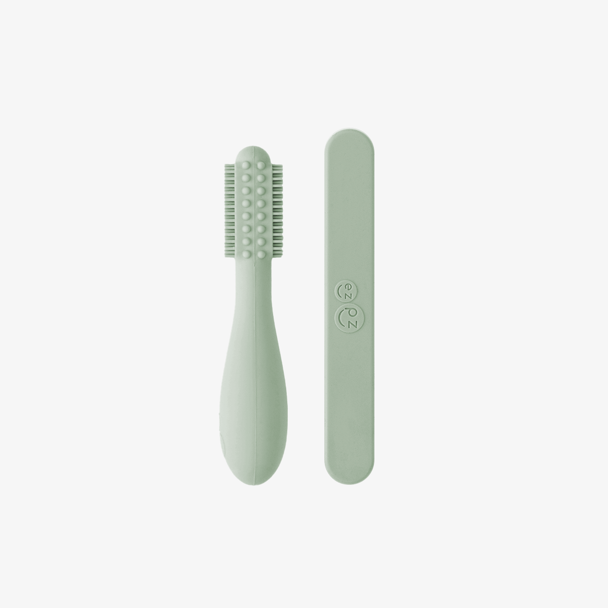 Baby-Led™ Toothbrush + Tongue Depressor from ezpz