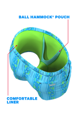 The Conch Shell | Light Blue Retro Ball Hammock® Pouch 5" Swim Trunks from Shinesty