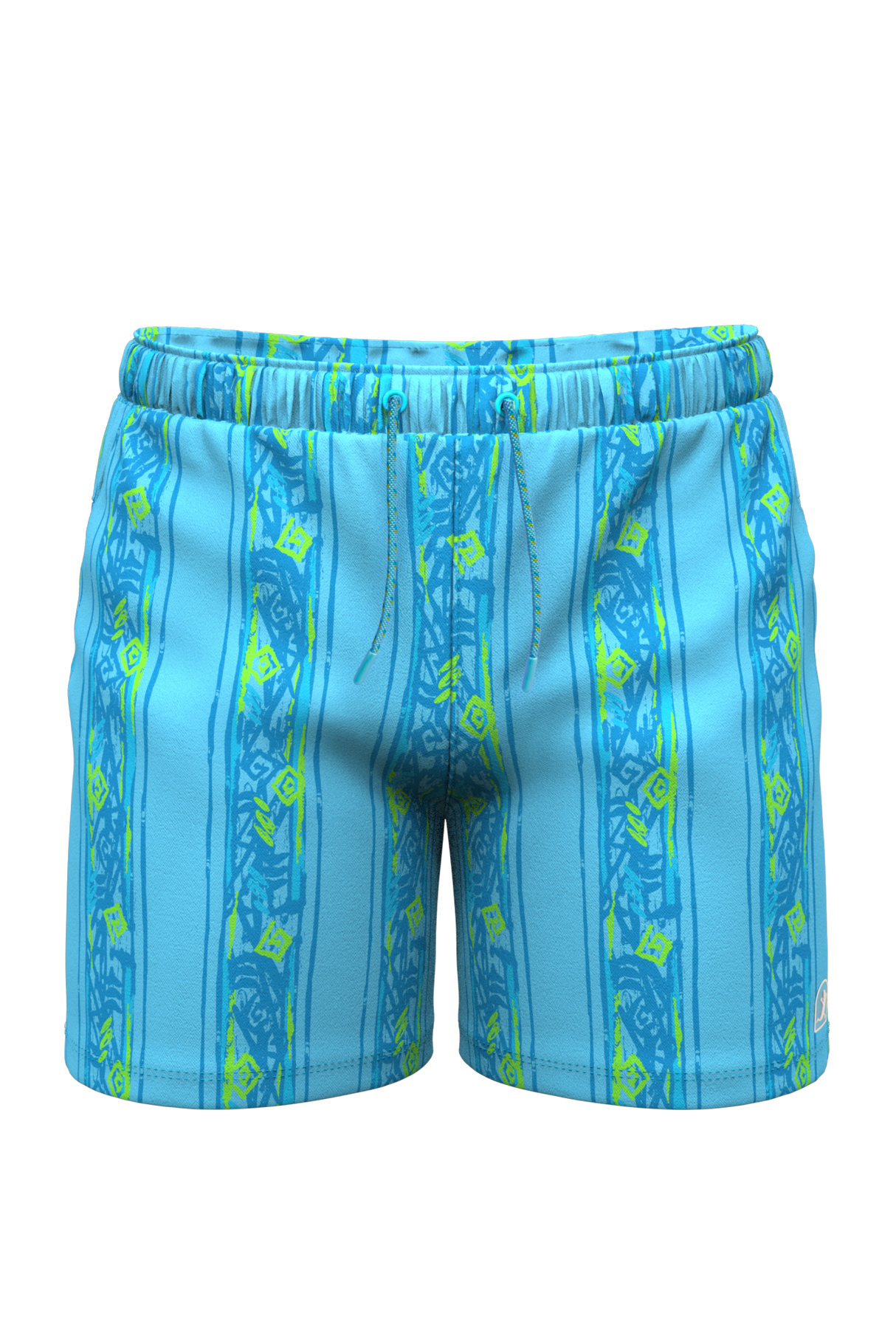 The Conch Shell | Light Blue Retro Ball Hammock® Pouch 5" Swim Trunks from Shinesty