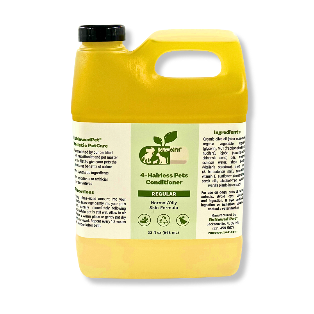 4-HAIRLESS PETS REGULAR CONDITIONER from ReNewedPet