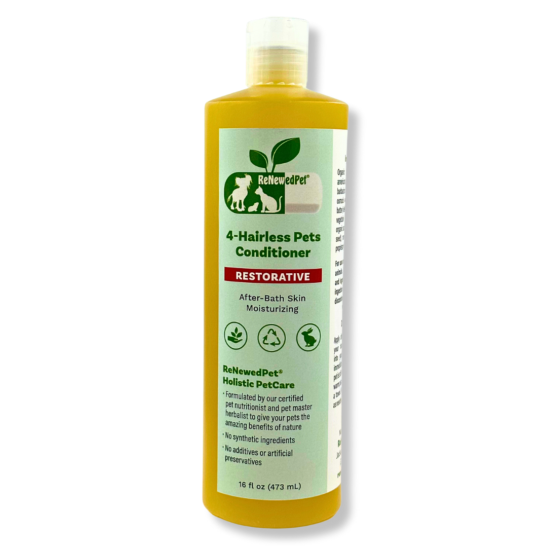 4-HAIRLESS PETS RESTORATIVE CONDITIONER from ReNewedPet