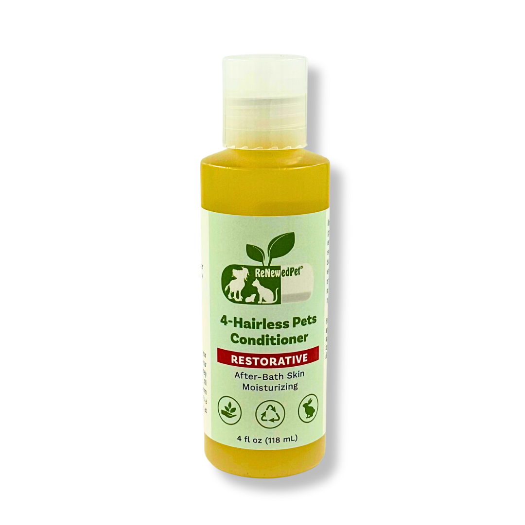 4-HAIRLESS PETS RESTORATIVE CONDITIONER from ReNewedPet