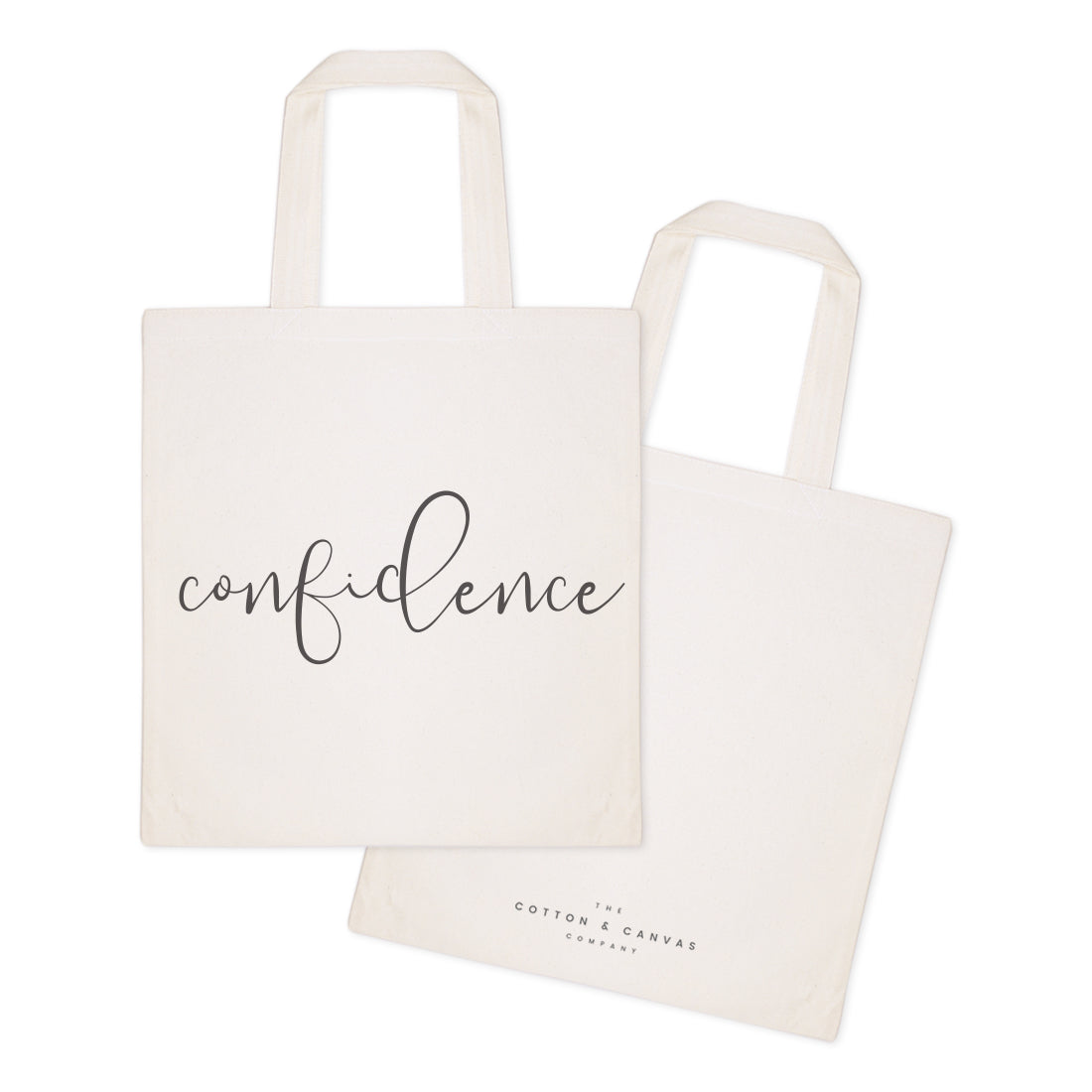 Confidence Gym Cotton Canvas Tote Bag from The Cotton & Canvas Co.