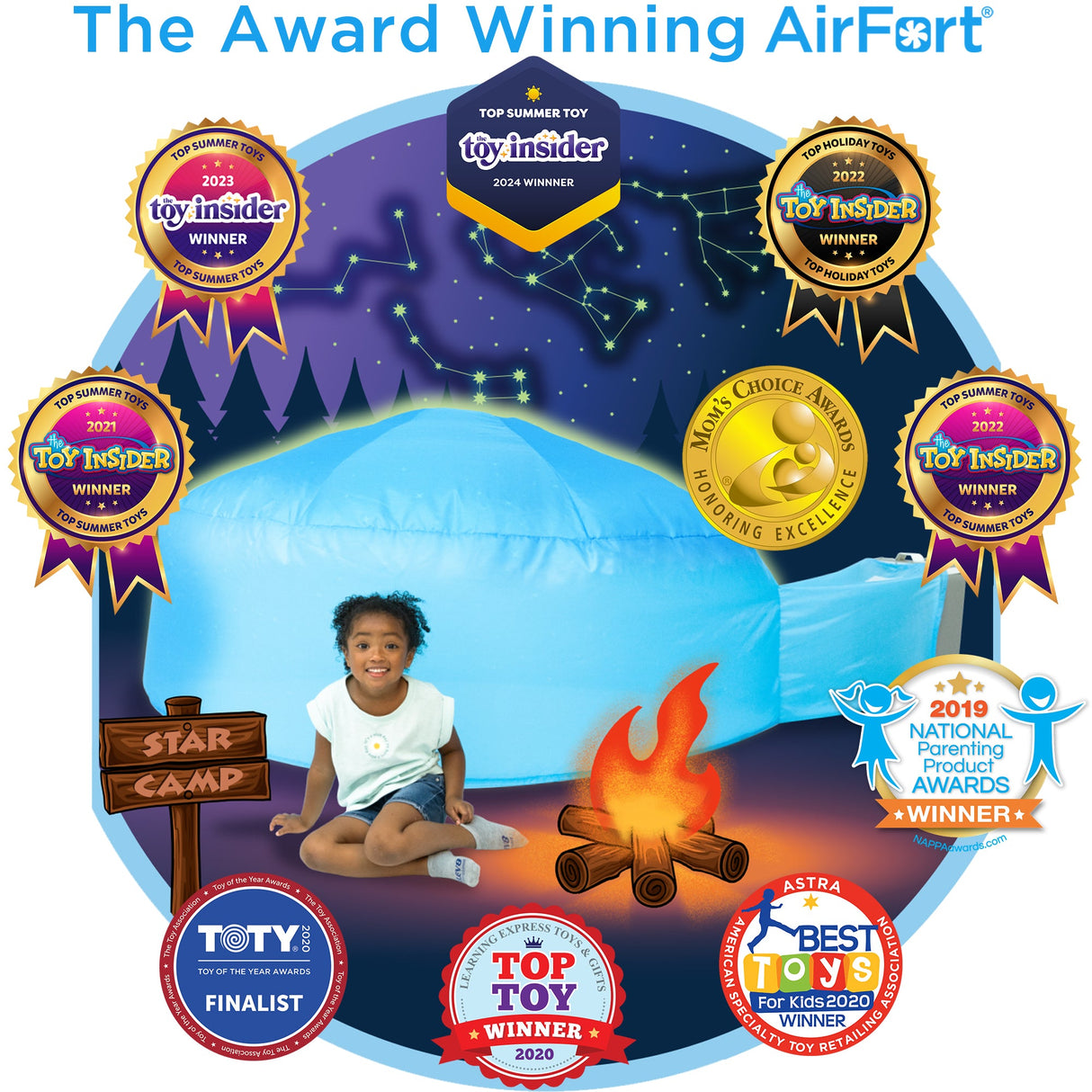 The Original AirFort - Constellation (Glow) from AirFort.com