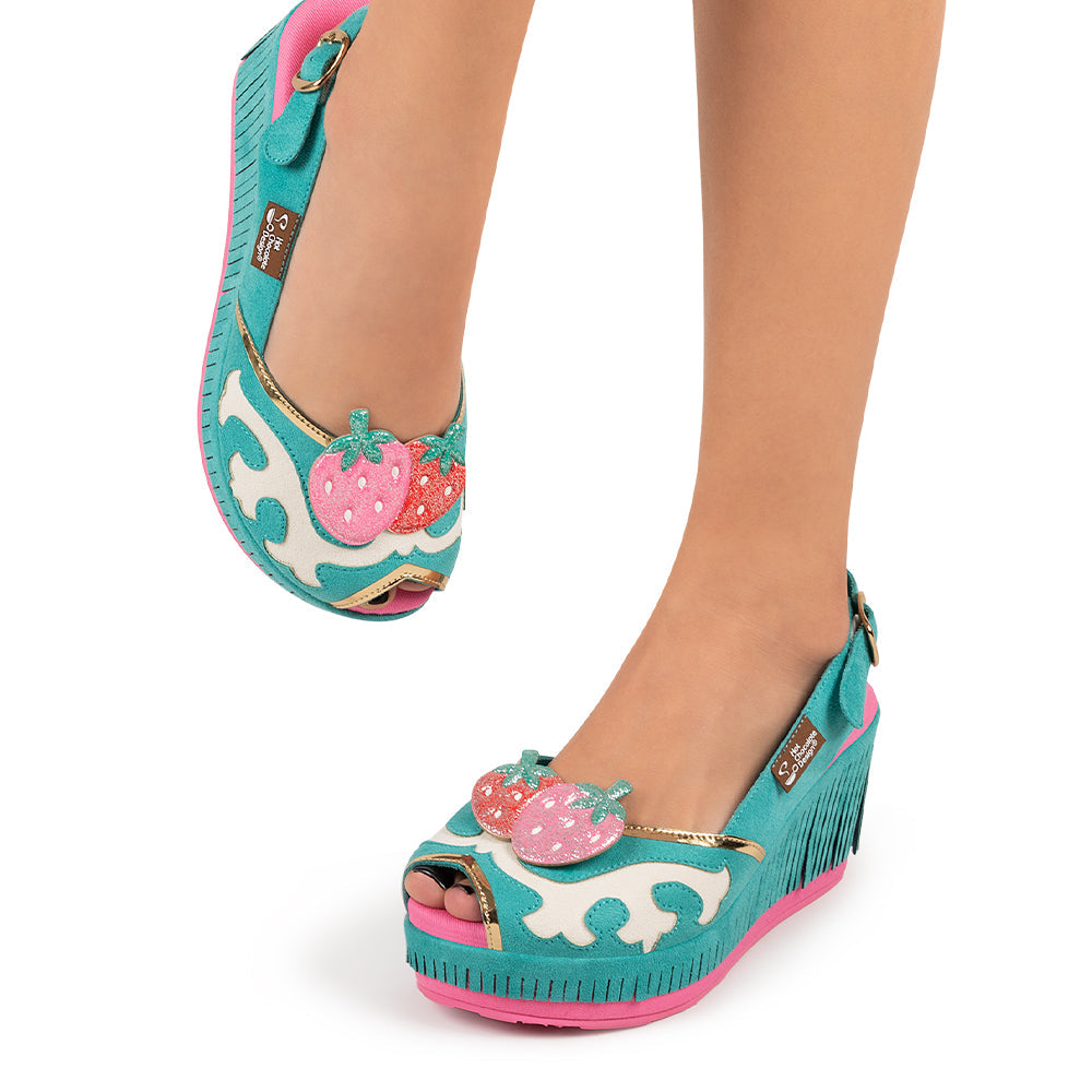 Chocolaticas® Country Star Women's Sandal from Hot Chocolate Design