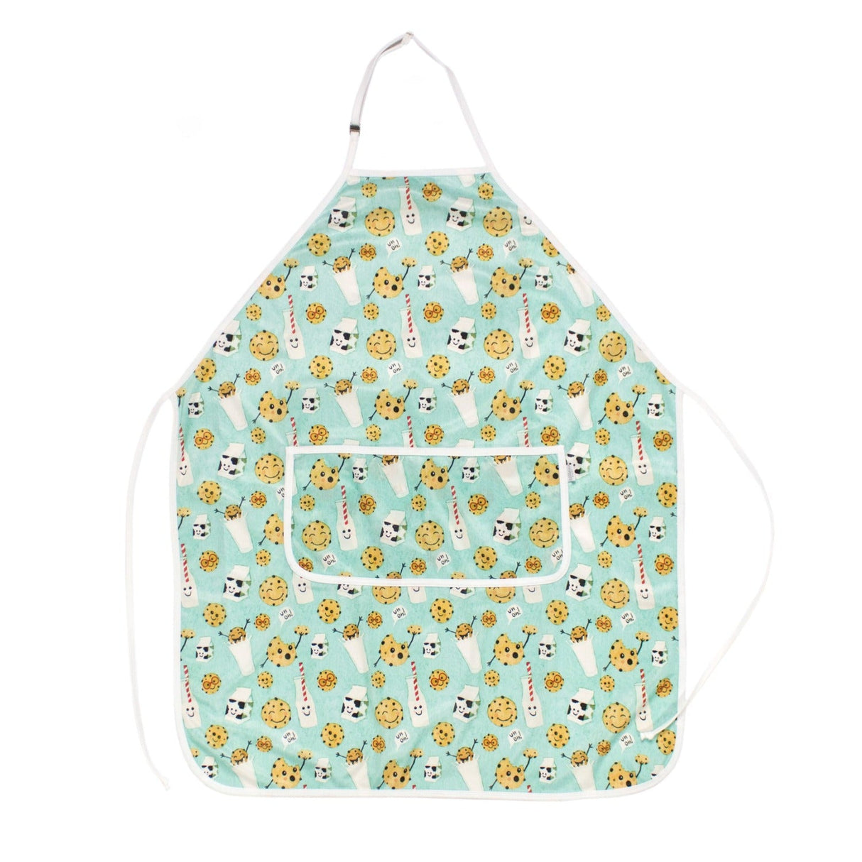 Cookies & Milk Apron - fits sizes youth small through adult 2XL from BapronBaby