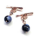 Copper Child Abuse Prevention Awareness Chain Cufflinks from Alexa Martha Designs