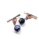 Copper Child Abuse Prevention Awareness Chain Cufflinks from Alexa Martha Designs