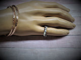 Copper Multi Wire Wrapped Super Sparkly Bling Ring from Alexa Martha Designs