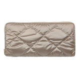 Shiny Faux Leather Padded Wallet with Wristlet  from Madeline Love