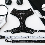 Frenchie Comfort Leash - Black Marble from Frenchie Bulldog