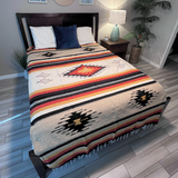 Wool Southwest Mexican Blanket from West Path