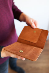 Leather Passport Wallet from Jubilee Trading Company