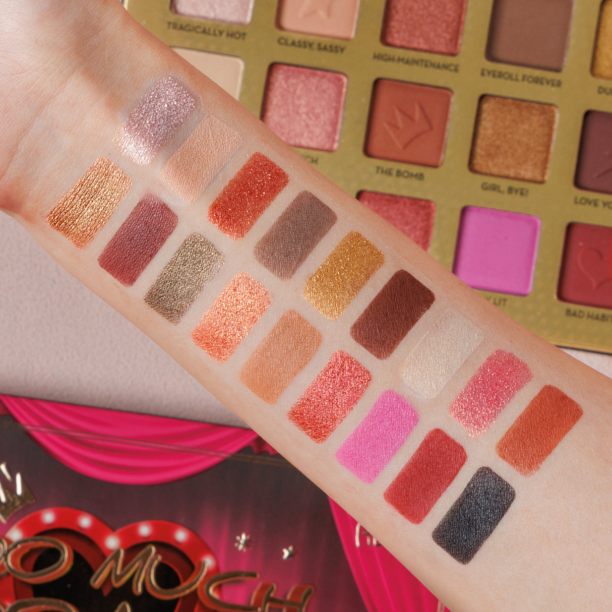 Too Much Drama - 18 Eyeshadow Palette from Rude Cosmetics