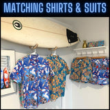 Super Stretch - Psychedelic Turtle Hawaiian Shirt from Tropical Bros