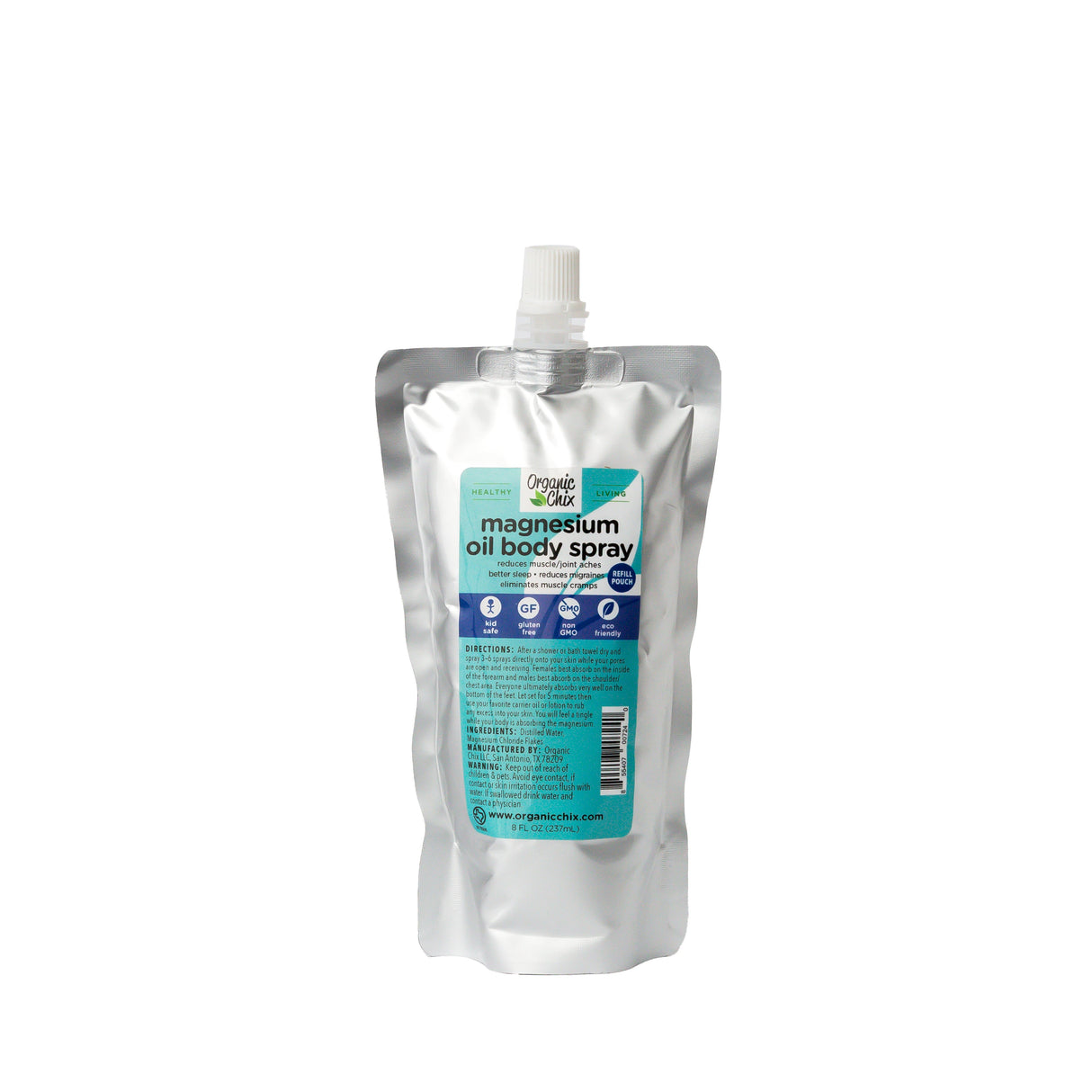Magnesium Oil Body Spray From Organic Chix