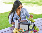 Stainless Steel Freezer PACKS FOR LUNCH Boxes and Lunch Bags, 2 Pack from ecozoi