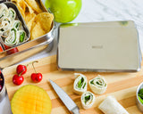Stainless Steel Freezer PACKS FOR LUNCH Boxes and Lunch Bags, 2 Pack from ecozoi
