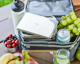 Stainless Steel Freezer PACKS FOR LUNCH Boxes and Lunch Bags, 2 Pack from ecozoi